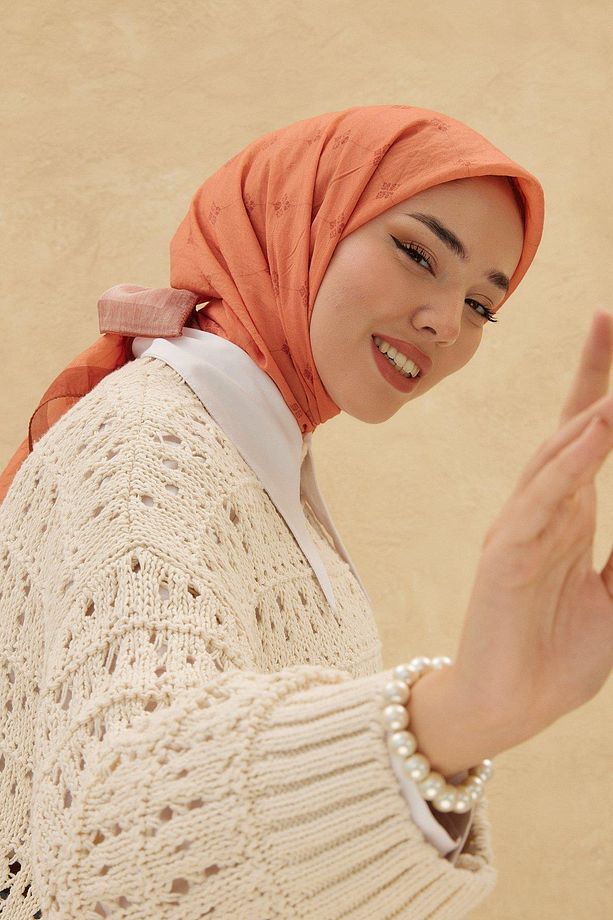 Olinda Eşarp - Soft Bakır - 2