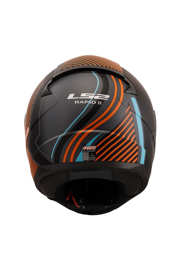 Rapıd 2 Extra Mat Gri-neon Turuncu Kask L - 3