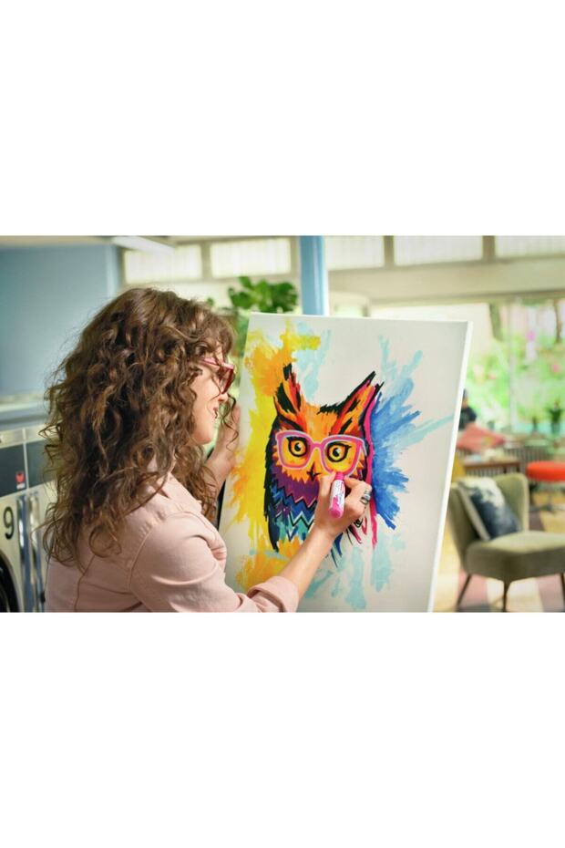 علامة أكريليك حمراء - إصدار حركة المرور ذو الطرف السميك 5000902 - 3