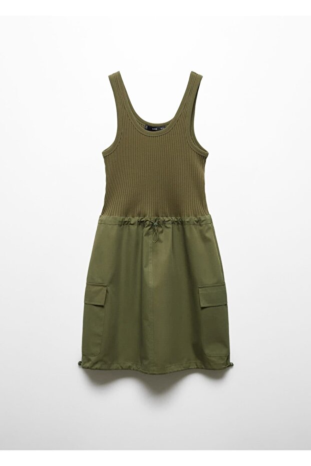 Kombine Paraşüt Elbise - 3