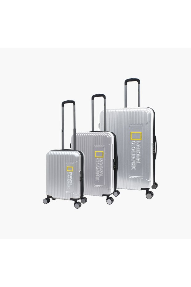 Canyon Luggage Set 3 pc Silver
