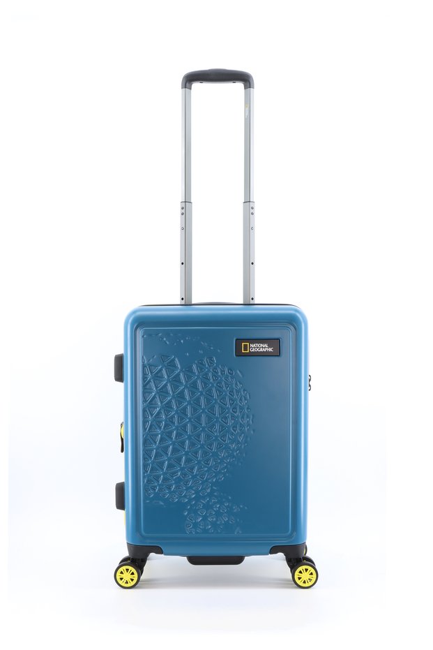 Globe Small Cabin Luggage Suitcase Blue