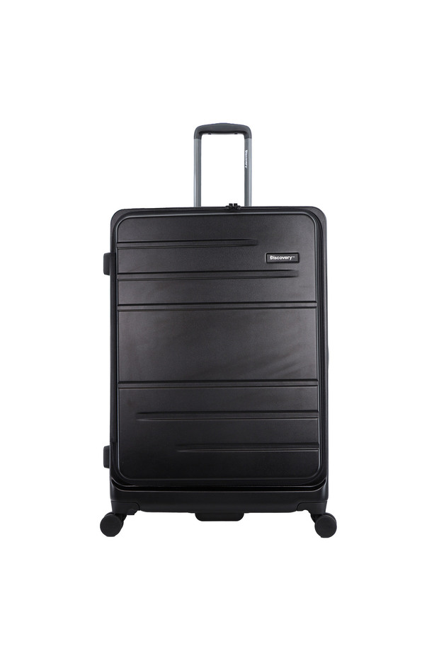 Patrol Large, TSA Lock, Expandable, 4 Double Wheels, 28 Inch Anthracite Black