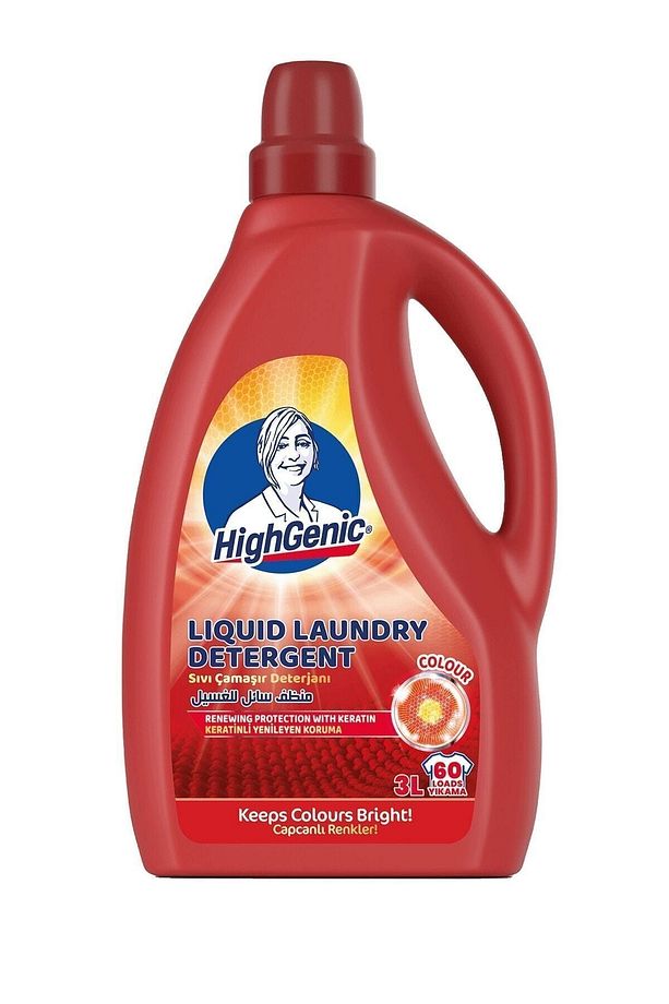Sıvı Çamaşır Deterjanı Renkliler 3 Lt - 1