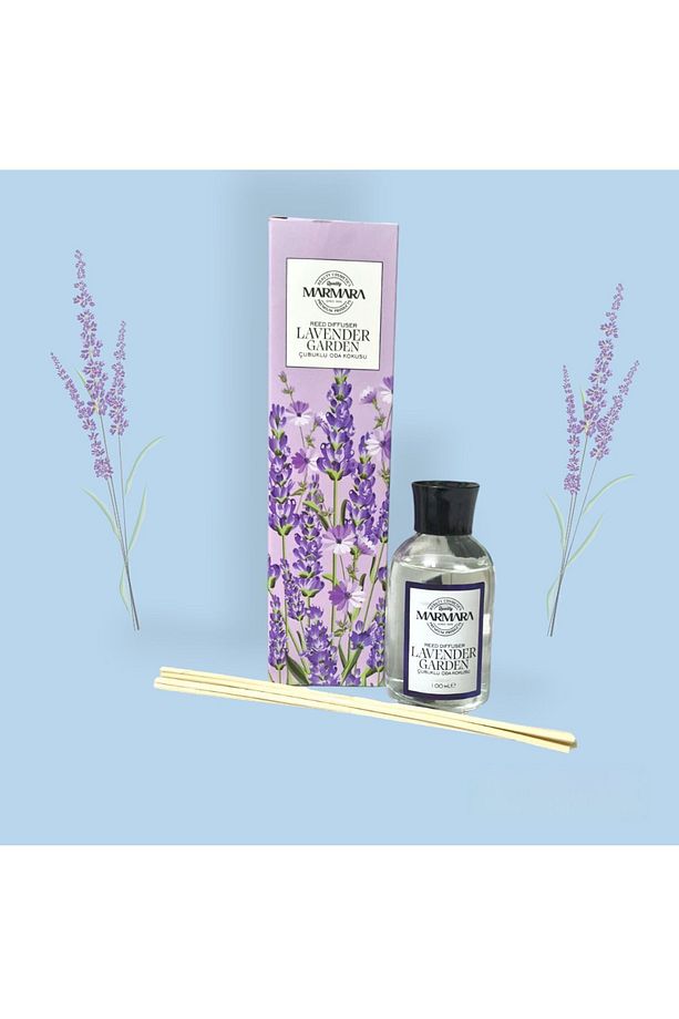 Lavender Garden Reed Diffuser Bambu Çubuklu Oda Kokusu 100 ml - 1