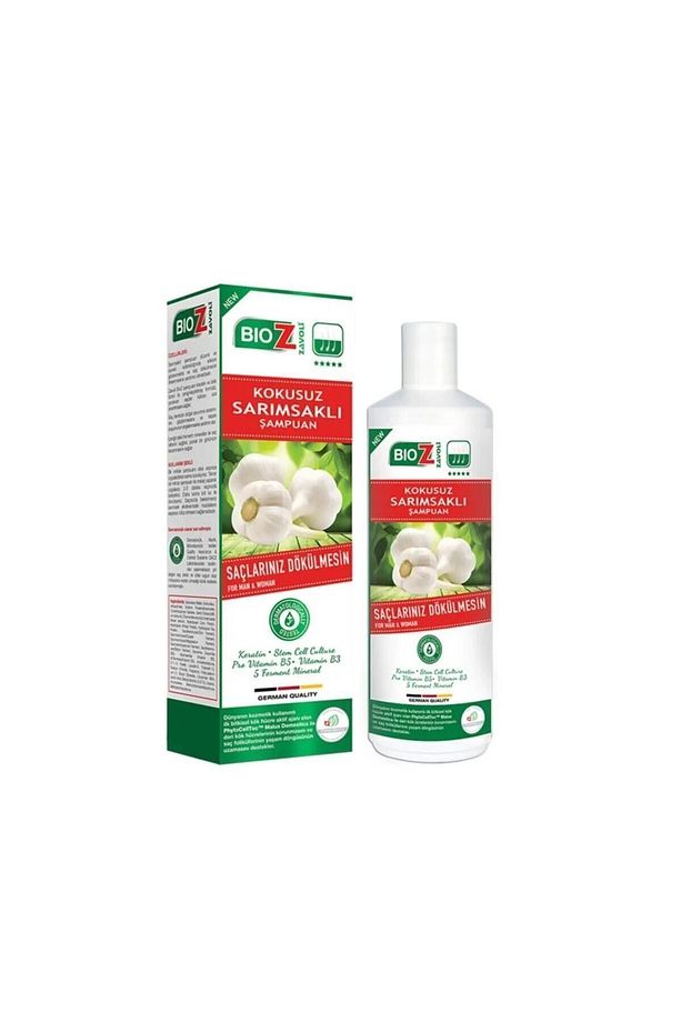 Saç Dökülmesine Karşı Kokusuz Sarımsaklı Şampuan 450 ml - 2