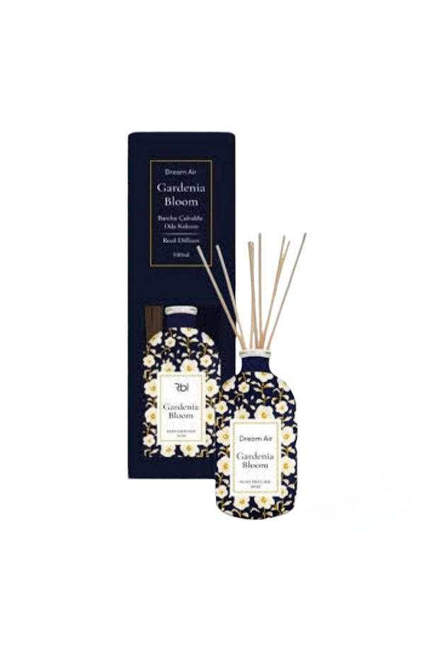 Reed Diffuser  Gardenia Bloom Desenli Çubuklu Oda Kokusu - 1