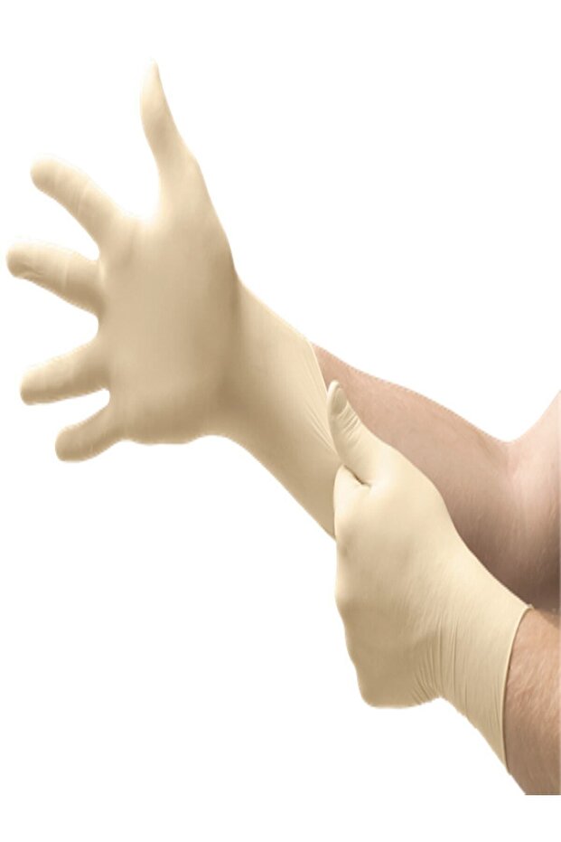 Microflex ® 63-864 Food Compatible Liquid Resistant Disposable Latex Gloves