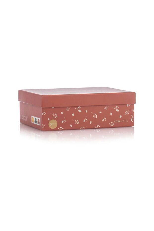 Bal Kabağı Desenli 3 Kişilik Kahve Fincan Takımı 90 Ml - 2