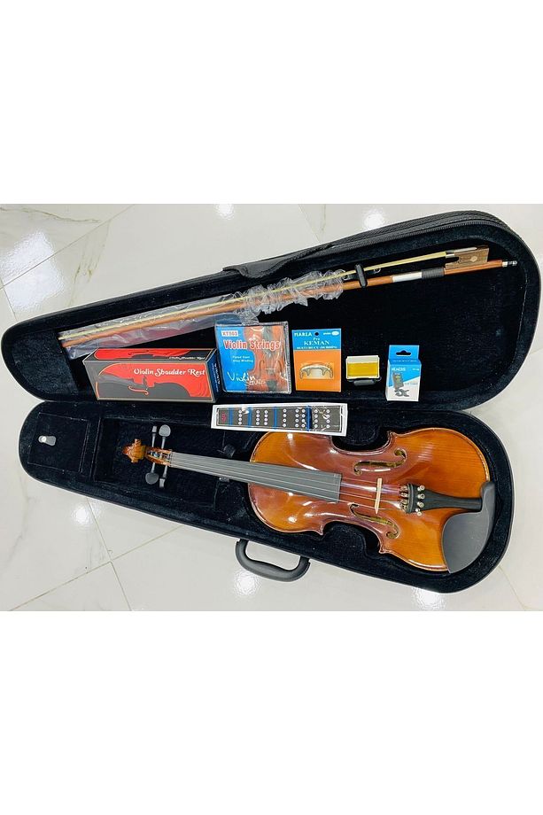 Vl904s Parlak 4/4 Keman Full Seti !! - 4
