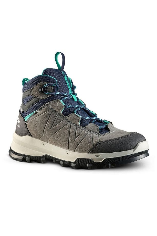 Quechua Çocuk Su Geçirmez Bot - 28 / 39 - Mavi / Gri - 1