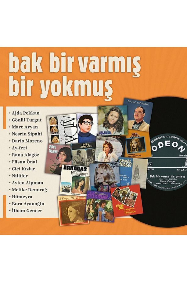 Bak Bir Varmış Bir Yokmuş 1 - Plak Lp - 1