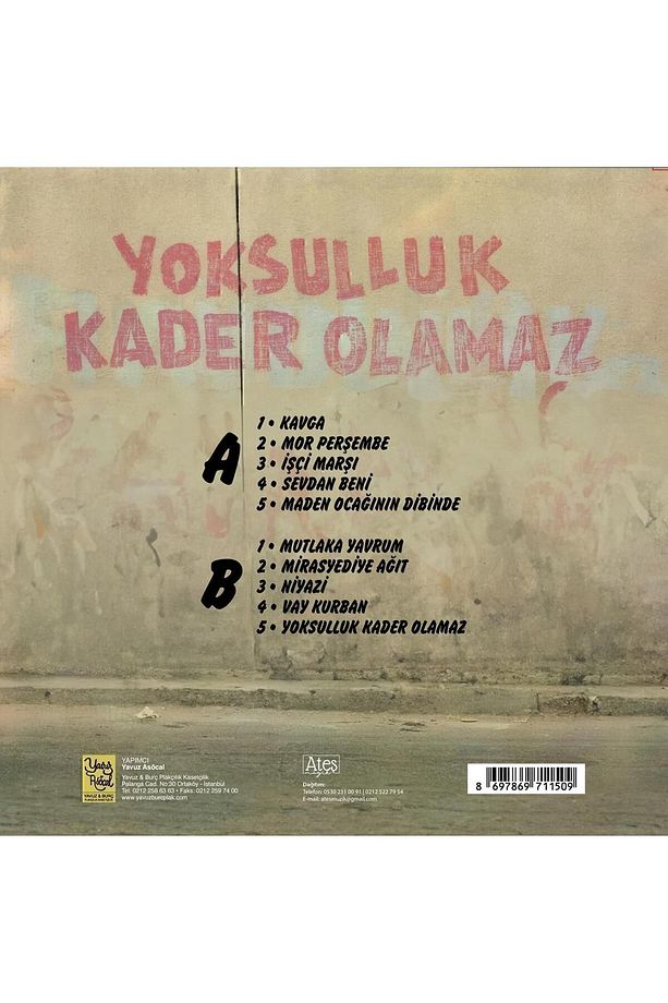 Karaca & Dervişan - Yoksulluk Kader Olamaz (PLAK) Sblshop1 1064356 - 2