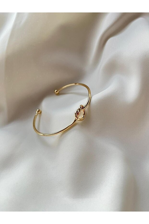 Gold Düğüm Bileklik