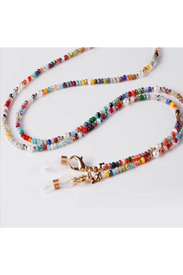 Crystal Women Sunglasses Chain Glasses Rope Strap Accessory