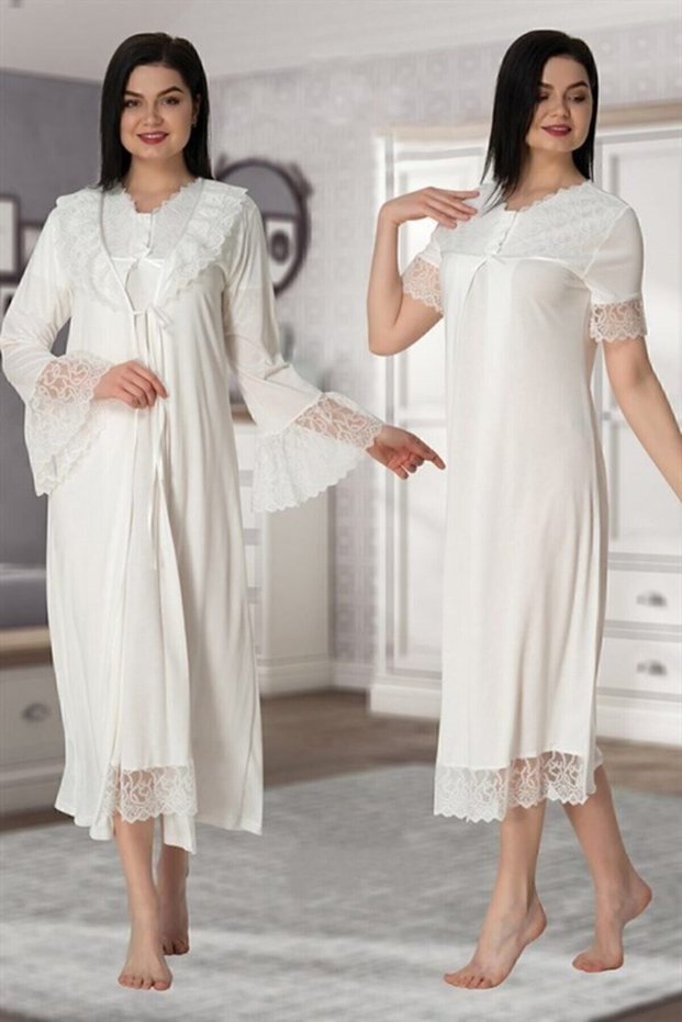 Freya Effort Maternity Maternity Dressing Gown Nightgown