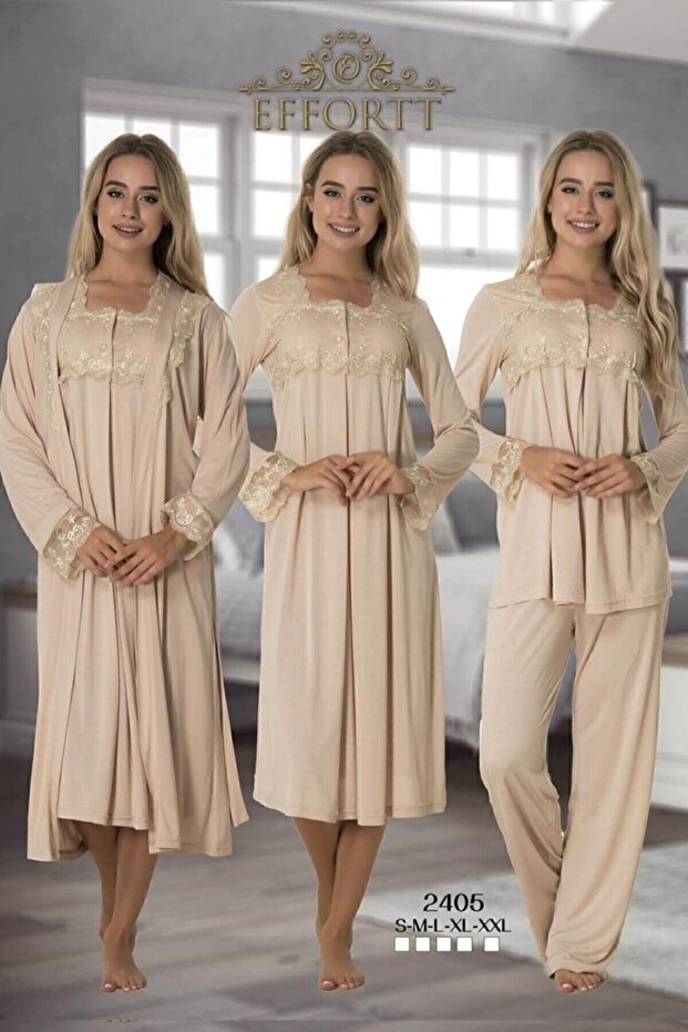 Maternity Pregnant Set with Lace Sleeves