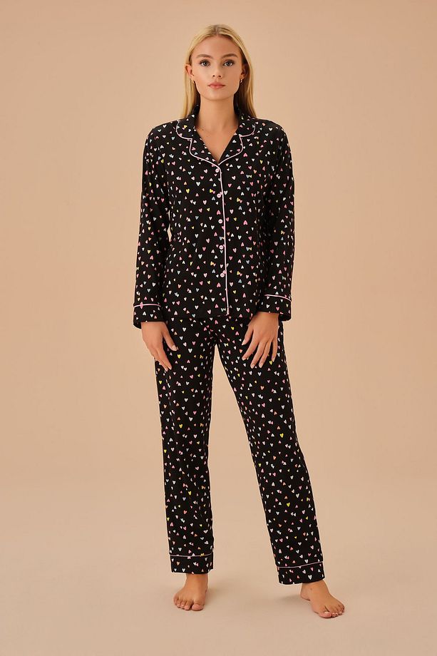 Heart Maskülen Pijama Takımı - 1
