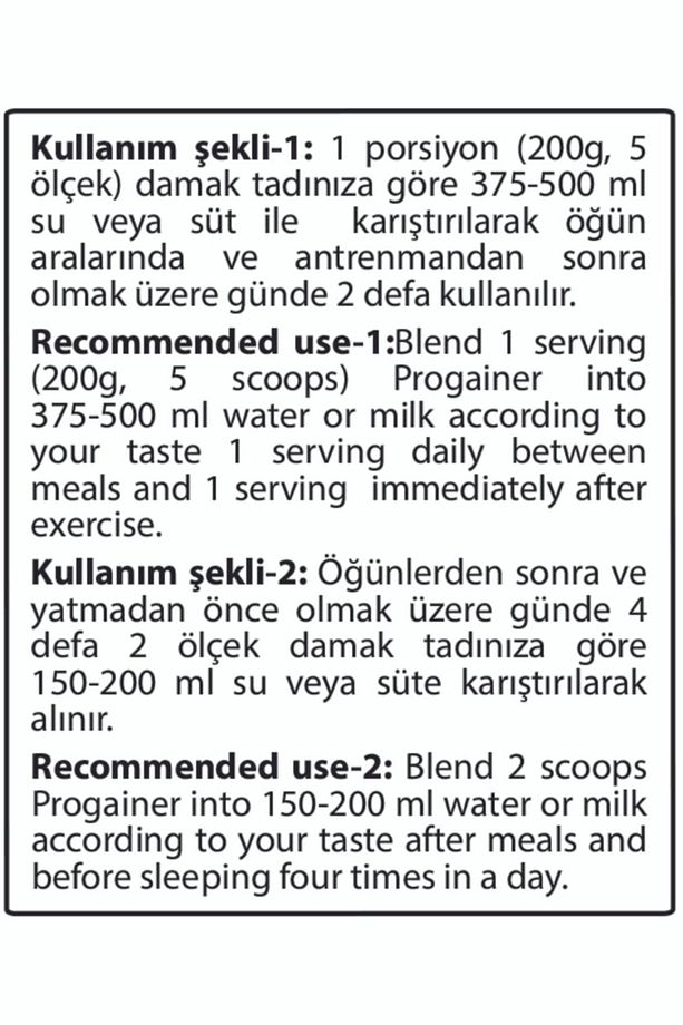 Progainer 5000 gr Çikolata Karbonhidrat Tozu - 2