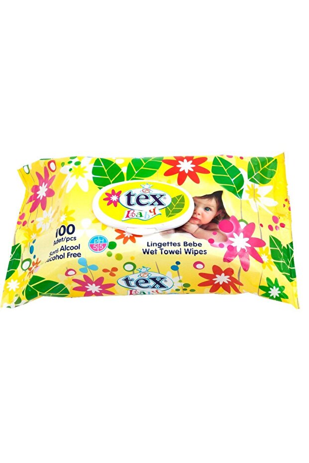 Tex Islak Mendil 100 Adet