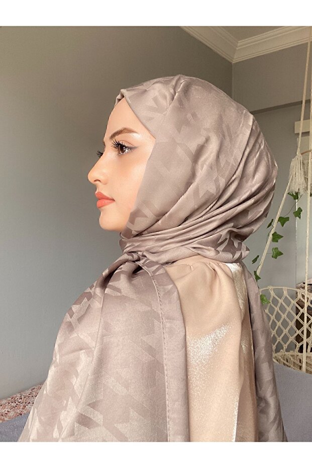 شال جاكار حريري بنمط البراز - 2