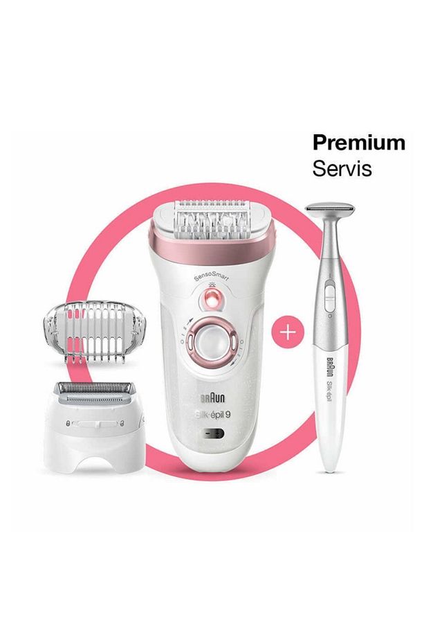 Silk-épil 9 Sensosmart™ Epilatör 7 Ek Parçalı Kablosuz Islak Ve Kuru - 1