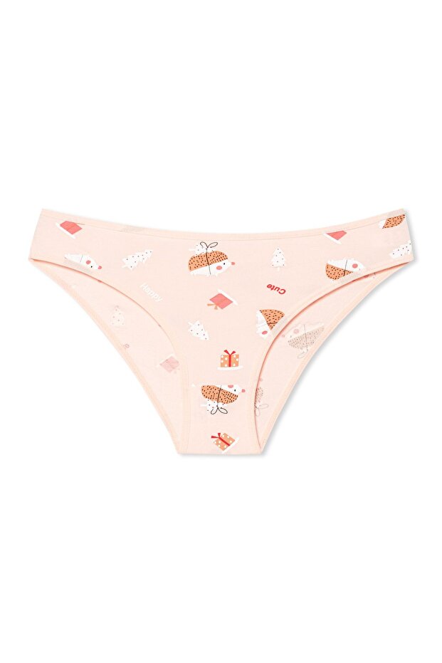 Pamuklu Basic Kadın Külot 3'lü Paket - 2