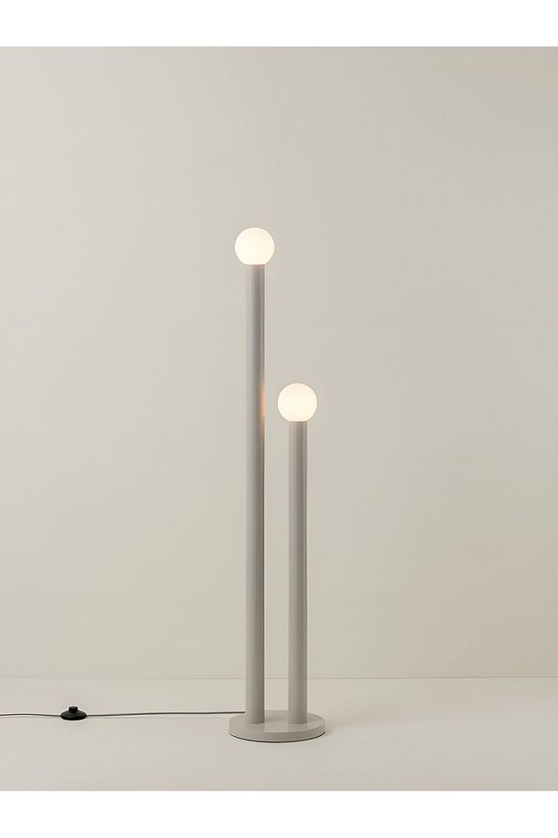 sade ve minimaliz 2 Borulu Lambader - 1
