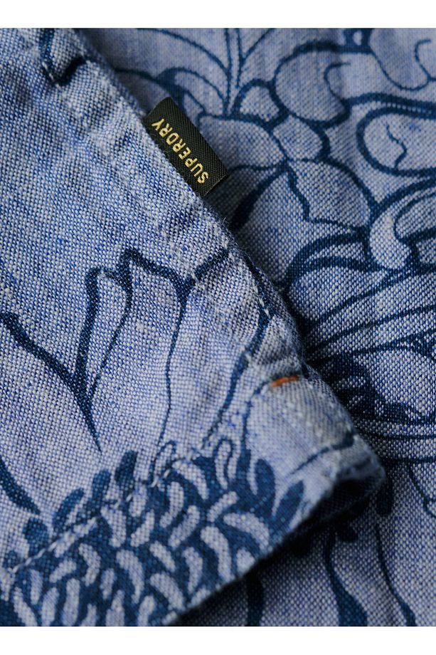Normal Çok Renkli Desenli Erkek Gömlek M4010810A1WB_OPEN COLLAR PRINT LINE - 4