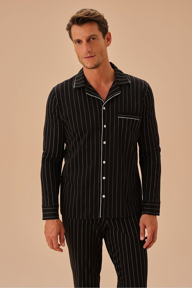 Mike Erkek Maskülen Pijama Takımı - 3