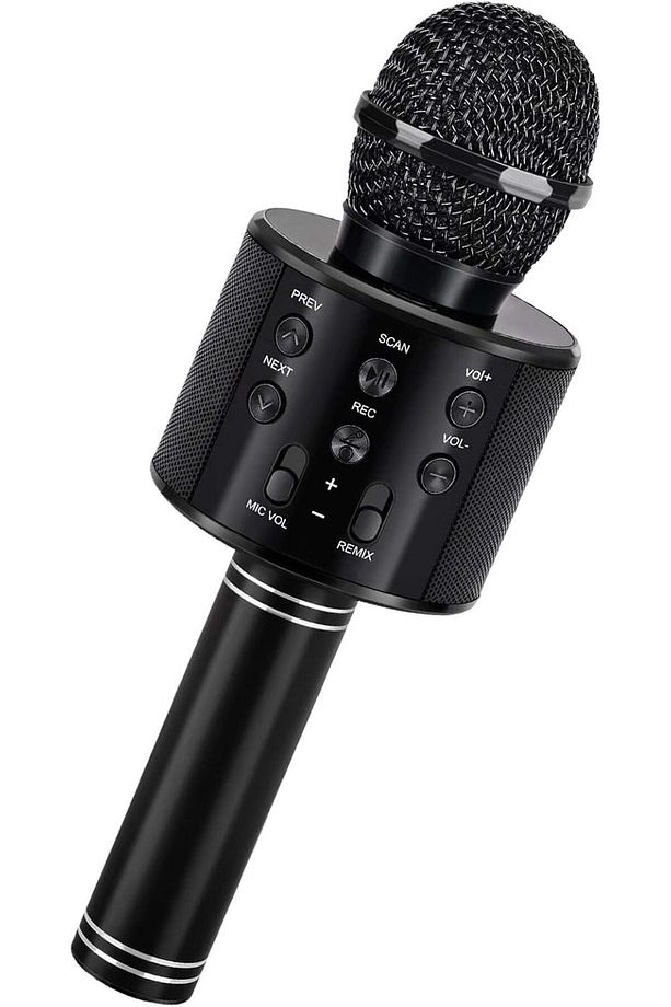 Karaoke Mikrofonu Çocuklar İçin – 5'i 1 Arada USB Kablosuz - 1