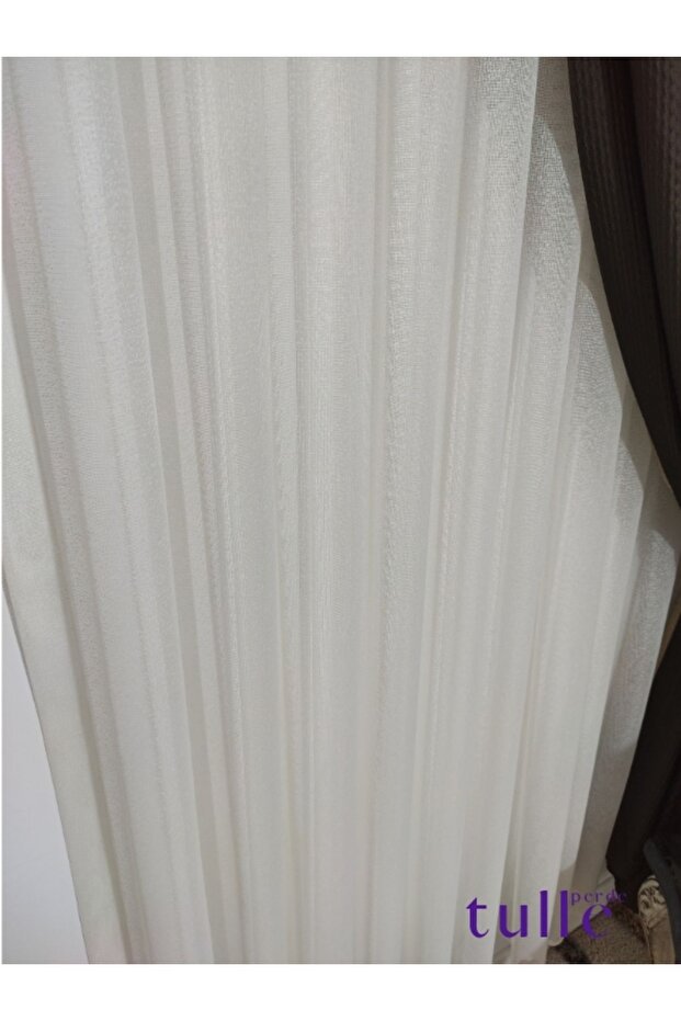Perde Tül Sare Örme Tül - 5