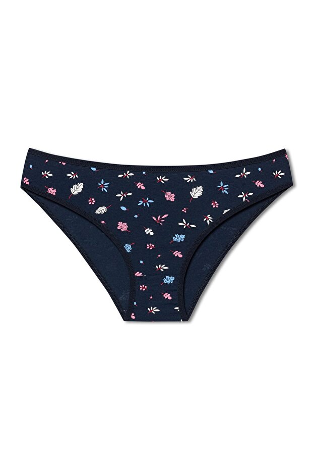 Pamuklu Basic Kadın Külot 3'lü Paket - 4