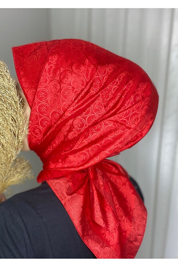 Monogram Desen Eşarp - 1