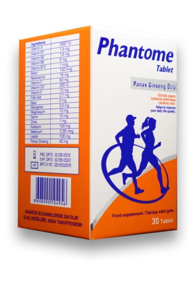 Ginseng Özlü 30 Tablet Takviye Edici Gıda - 3
