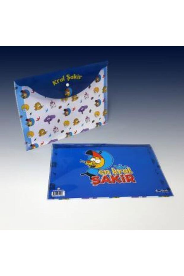 Kral Şakir Snap File Blue Kral Şakir School Supplies