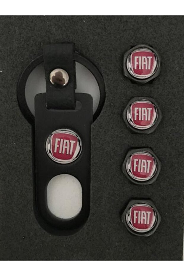 Fiat Marea - Keychain and Valve Cap Set
