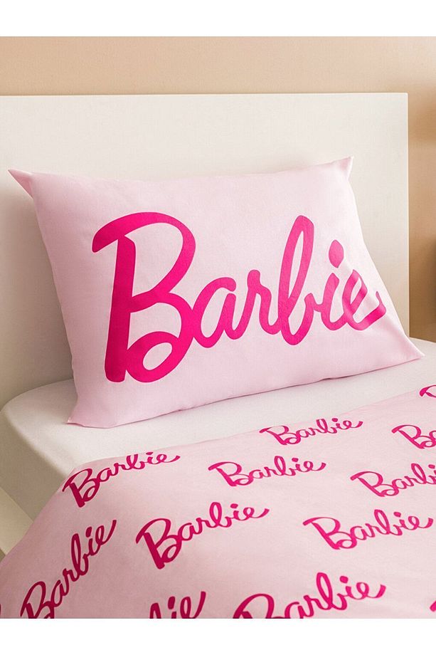 LCW HOME Barbie Baskılı Tek Kişilik Nevresim Seti W3FC01Z8 - 3