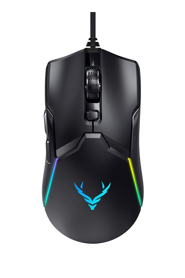 Night XR07 Siyah Rgb Gaming Mouse 12800 Dpı 8 Tuşlu Drag Click Makrolu - 1
