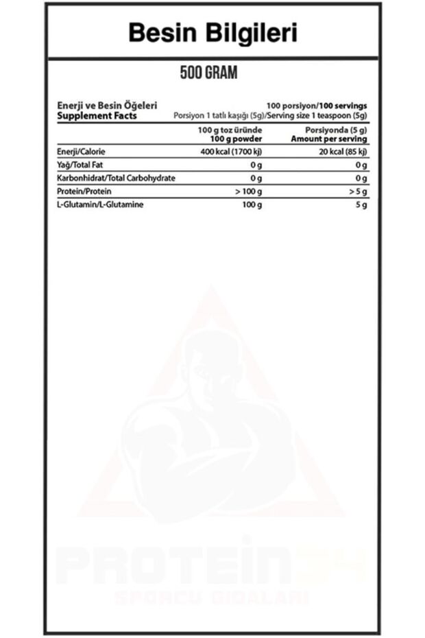Glutapure 500 gr Glutamine - 2