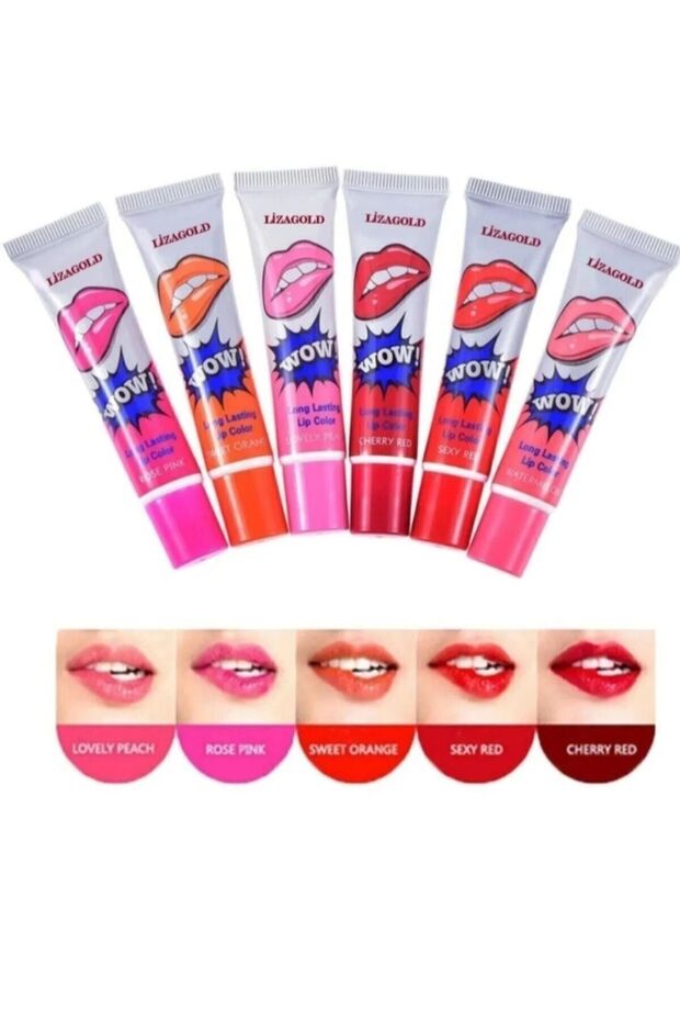 6 Lı Soyulabilen Ruj - 3