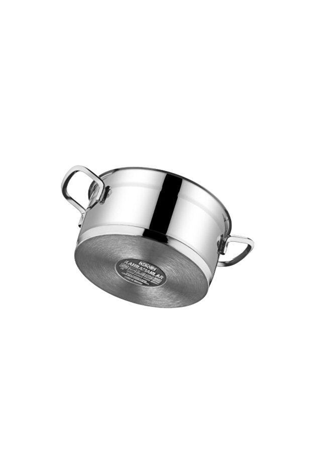 8 Piece Cookware Set with Glazed Induction Base - 8