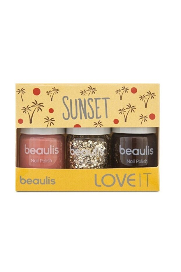 Love It Sunset 3'lü Mini Oje Seti - 1