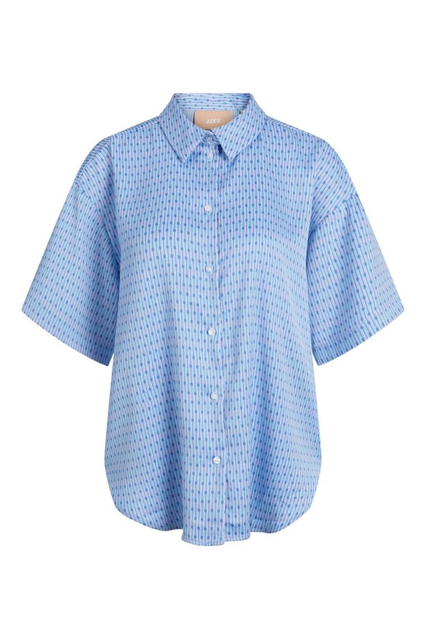 Women's Shirt12249579 Jxlink Satin Ss Shirt Wvn
