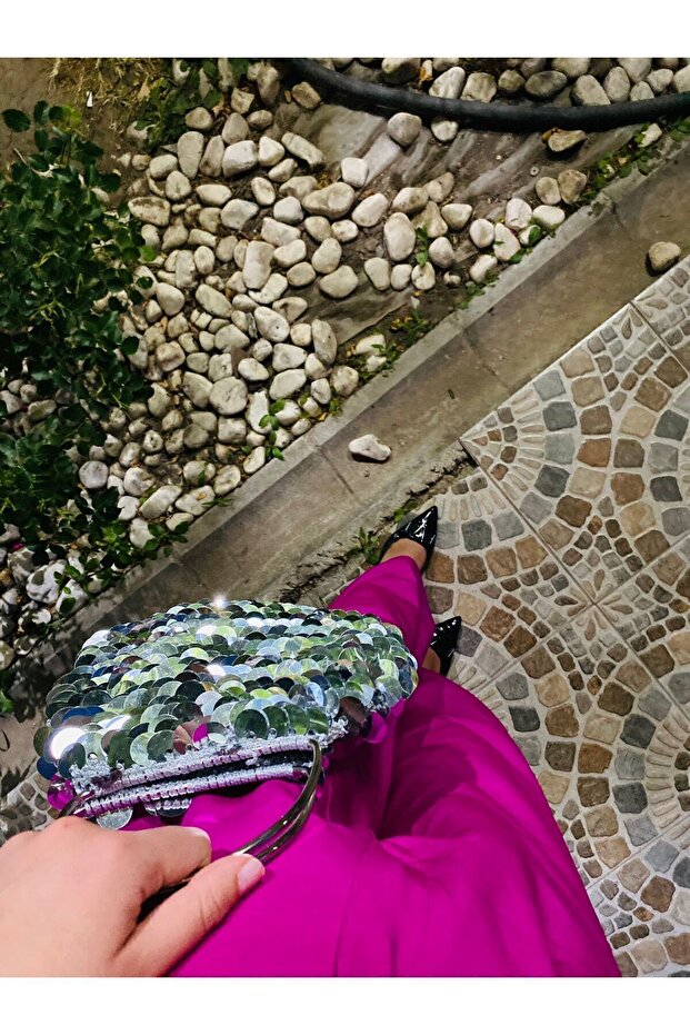 Pullu Abiye Çanta - 2