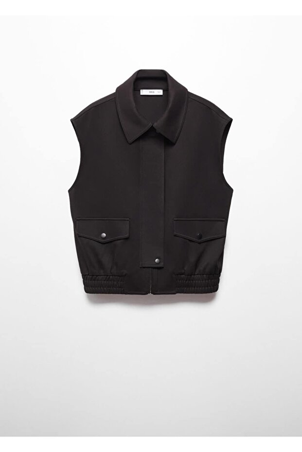 Fermuarlı yelek - 3