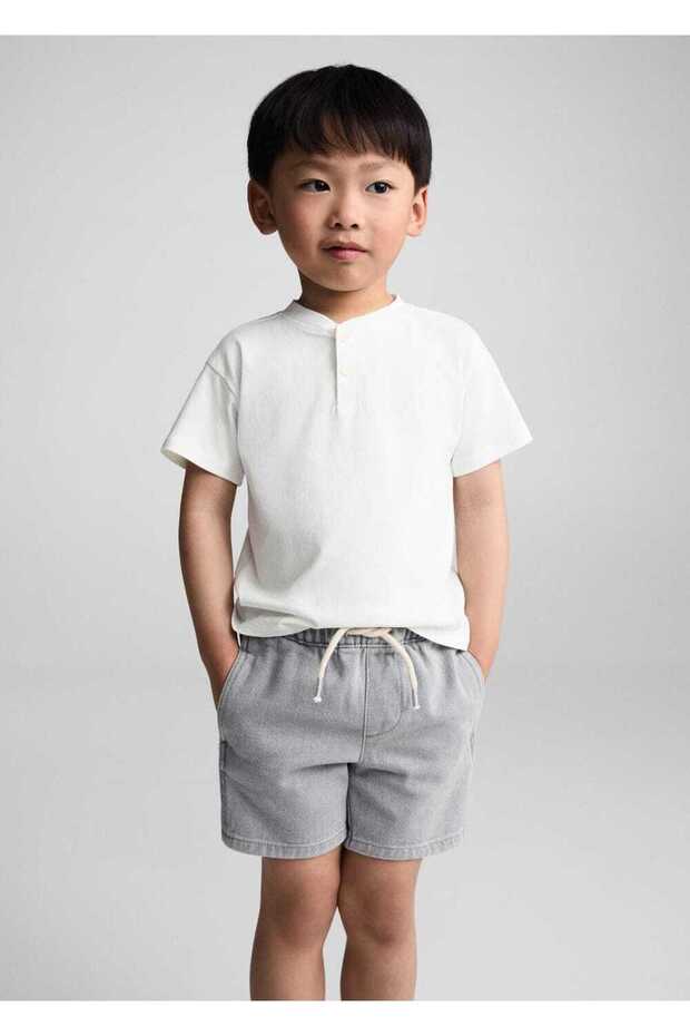 Comfy-fit bermuda kot şort - 1