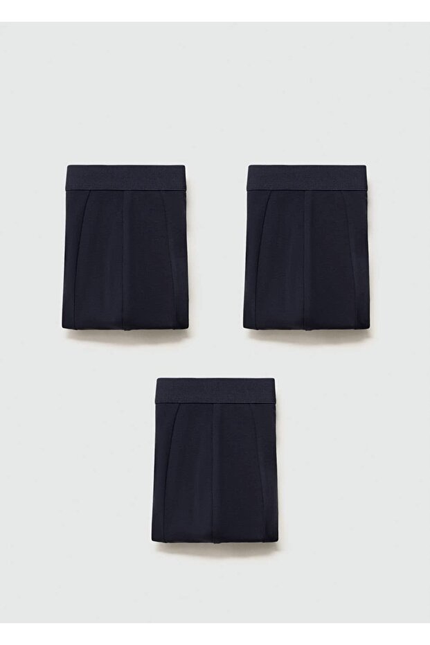 3'lü Pamuklu Boxer Seti - 1