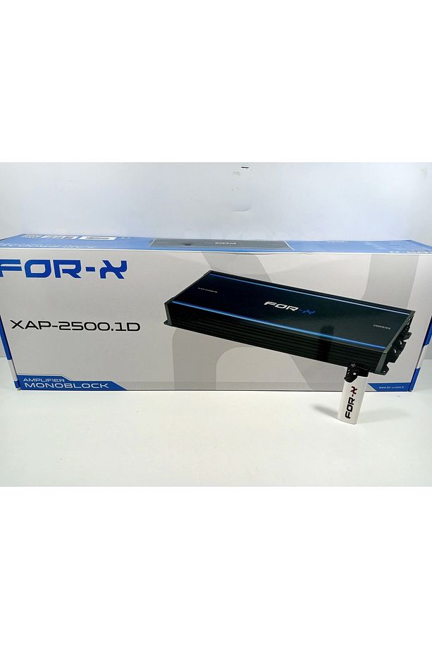 Mono Amfi + For-x Çakmak 2500RMS – For-x XAP-2500.1D Bass Anfisi – Bass Kontrollü Mono Anfi - 4