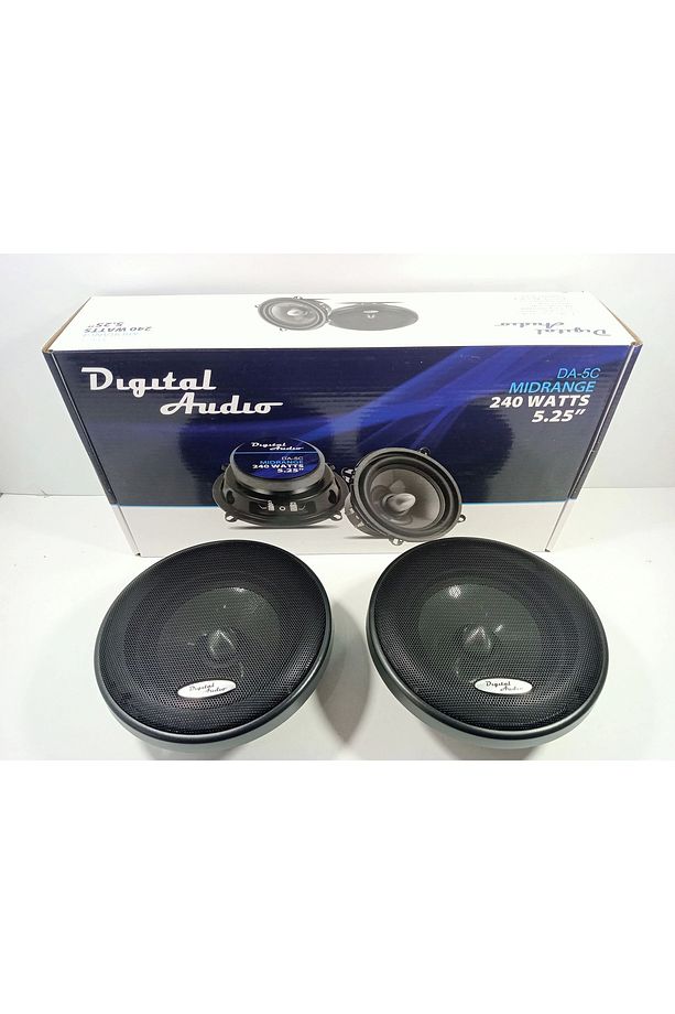 13cm Midrange – 240w Midrange Hoparlör 13cm – Kurşun Göbek , Demir Kapak - 1